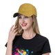 thumbnail image 5 of Balery Gold Shiny Gorra de béisbol de tamaño ajustable para correr, entrenar y actividades al aire libre. Gorra de papá para todas las estaciones., 5 of 6