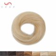 thumbnail image 3 of SEGO Messy Human Hair Bun Extensions Straight/Curly Fake Hair Bun Hairpiece for Updo Style Chignon for Women Donut Ponytail, 3 of 6