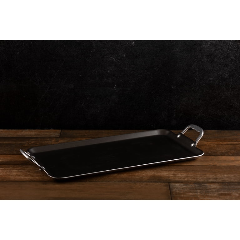 Vasconia 17 x 10 in. Rectangular Oven Safe Aluminum Griddle Pan