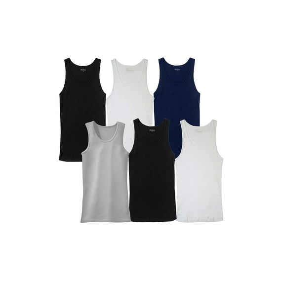 Men's Multi-Pack Classic Stretch Tank Tops (Sizes, S-2XL)