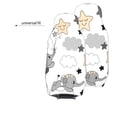 thumbnail image 4 of LAKIMCT Flying Elephant Clouds Car Seat Covers Vehicle Front Seat Covers Universal Fit Seat Protector, 4 of 9