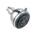 thumbnail image 1 of Unique Bargains Shower Head High Pressure Chrome Showerhead Removable Water Restrictor Adjustable Swivel Ball Joint, 1 of 4