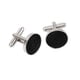 thumbnail image 4 of Corbata clásica de seda tejida para hombre, conjunto de pañuelo y gemelos, ideal para bodas y fiestas., 4 of 9