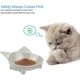 thumbnail image 2 of Cat Bowl, Melamine Cat Bowl, Shallow Mouth Flat Non-Slip Cat Bowl Set Cat Bowl For Cats Kitten, Set Of 2, 2 of 4
