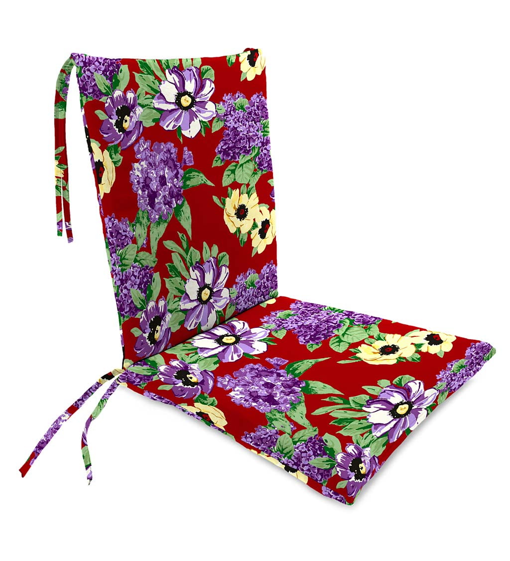 Weather-Resistant Outdoor Rocker Chair Cushion - Walmart.com