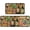 Wine Kitchen Mat, variant on Apple Kitchen Rugs Set of 2 Set for Floor Mat, Non Skid Washable Absorbent Microfiber Apple Kitchen Mat for in Front of Sink for Standing for Home Apple Kitchen Decor 17"X30"+17"X47"