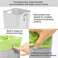 thumbnail image 4 of PetFusion PF-LC1A Portable Cat Litter Disposal (Locking Handle, Complimentary Litter Deodorizer & 10 Biodegradable/Compostable Waste Bags Incl.), White and Black, 4 of 8