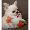 thumbnail image 5 of goDog Just for Me Chew Guard Technology Plush Squeaky Dog Toy, White, Mini, 5 of 8