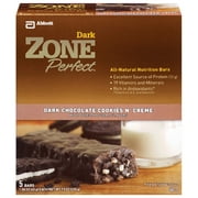 Zone Perfect: Dark Dark Chocolate Cookies N' Creme 1.58 Oz Bars Nutrition Bars, 5 ct