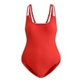 thumbnail image 4 of No Boundaries Women's High Leg One Piece Swimsuit, Sizes XXS-XXL, 4 of 5
