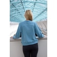 thumbnail image 4 of ANGELA BAMBOO-BLEND SWEATSHIRT, 4 of 4
