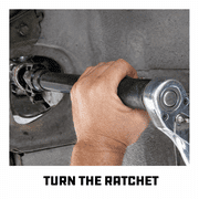 Powerbuilt Inner Tie Rod Removal Kit - 648607