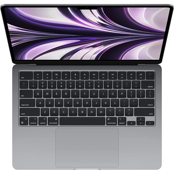 Restored MacBook Air 13.6-inch Laptop - Apple M2 chip - 8GB Memory - 256GB SSD (Latest Model) Space Gray