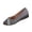 Gray, variant on Womens Lightweight Fashion Rhinestone Wedge Shoes Comfortable Orthopedic Wide Fit Dressy Low Heel Ballet Flats Wedding Gray 36