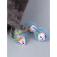 thumbnail image 3 of 2pcs Feather & Rat Decor Cat Teaser Toy For Cat For Interaction, 3 of 5