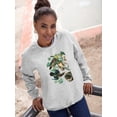 thumbnail image 2 of Wood Ducks Art Sweatshirt Women -John James Audubon Designs, Female Medium, 2 of 4