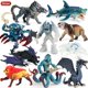 thumbnail image 2 of Figuras de acción de dinosaurios salvajes Oenux, modelo de dragón mágico volador, cangrejo, pulpo, león, araña, troll de hielo, animales, decoración, juguete para niños, 2 of 5