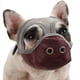 thumbnail image 1 of Bozal para perro, malla transpirable para perros de hocico corto, evita morder y ladrar Tomshoo Hocico de malla, 1 of 7