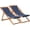 Blue, variant on CL.HPAHKL Set of 2 Outdoor Beach Sling Chairs, Folding Patio Chair Adjustable Height, Portable Reclining Beach Chair for Beach Pool Side Balcony and Yard, Blue