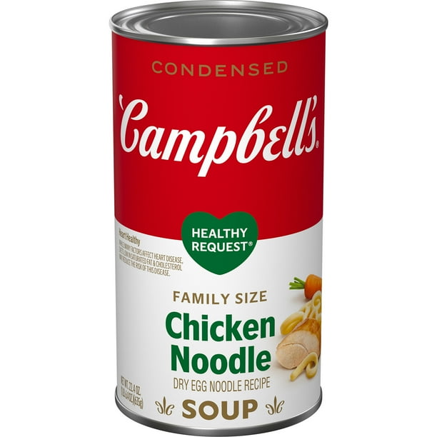 Campbell's Condensed Healthy Request Family Size Chicken Noodle Soup