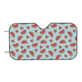 thumbnail image 7 of Haiem Watermelon Car Windshield Sun Shade - Blocks UV Rays Sun Visor Protector, Sunshade to Keep Your Vehicle Cool, Universal Fit SUV Van Sedan-Small, 7 of 7