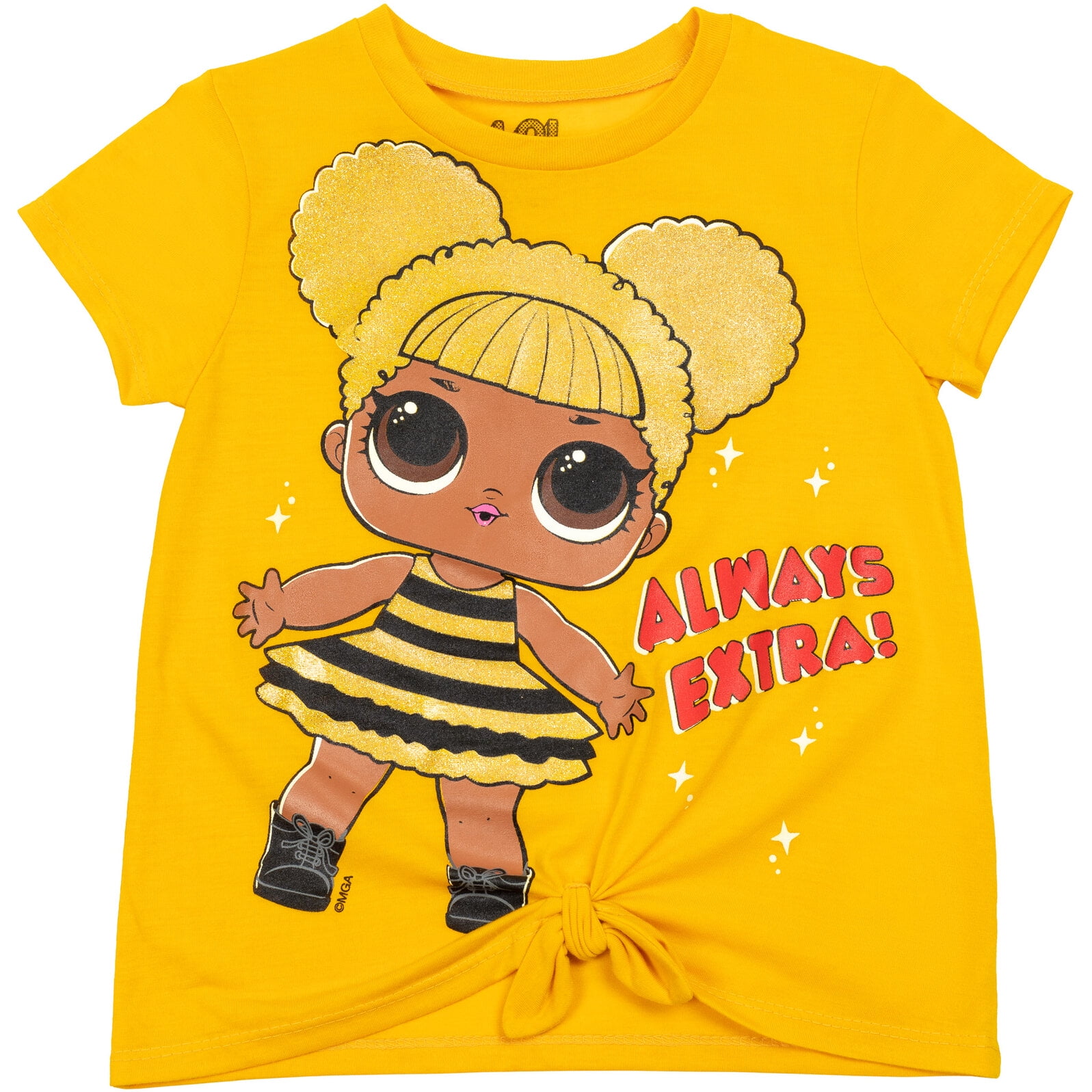 L.o.l. Surprise! M.c. Swag Diva Neon Q.t. Big Girls T-shirt And