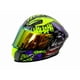 thumbnail image 2 of Casco cerrado Half brillante con visor espejo y lente humo, certificado ECE 22.06, talla M., 2 of 5