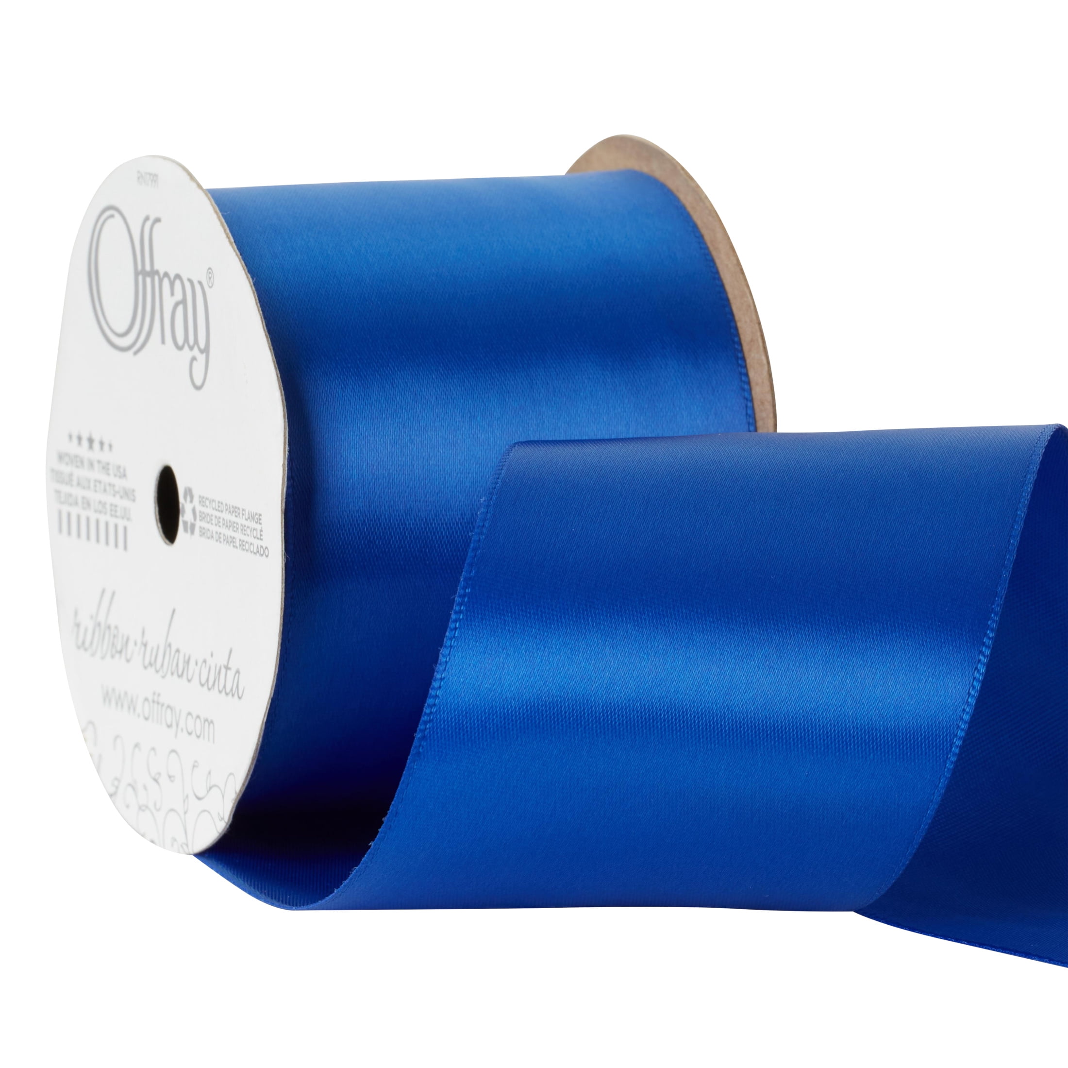 Light Blue Sheer Ribbon 2.4 x 50yds - Royal Imports