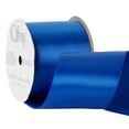 thumbnail image 2 of Offray Ribbon, Royal Blue 2 1/4 inch Single Face Satin Polyester Ribbon, 9 feet, 2 of 7