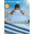 thumbnail image 6 of 33,000ft Men's UPF 50+ UV Protection Long Sleeve Hiking Shirts Breathable Quick Dry Fishing Shirts for Safari Outdoor, 6 of 7