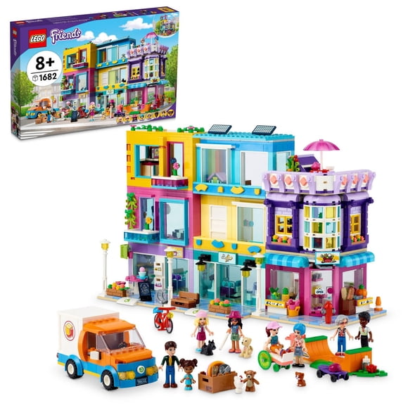 LEGO Friends Main Street Building 41704 Toy Building Kit (1,682 Pieces)