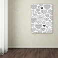 thumbnail image 3 of Trademark Fine Art "Hearts on Hearts" Canvas Art by Hello Angel, 3 of 3