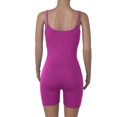 thumbnail image 4 of Clearance! Borniu Jumpsuits for Women, Round Neck Shoulder Sling Jumpsuit Solid Color Jumpsuit Shorts Tight Jumpsuit Overalls Women, Rompers for Women, Onesie for Women Clearance, 4 of 6