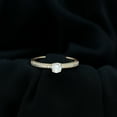 thumbnail image 2 of Rosec Jewels Cubic Zirconia Solitaire Ring for Women, Minimal Promise Engagement Ring, 10K Yellow Gold, US 11.50, 2 of 7