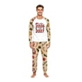 thumbnail image 4 of Lvotionpl 2026 Matching Family Christmas Pjs, Matching Christmas Pajamas Long Sleeve Top & Pants Set Matching Holiday Family Pajama Xmas Sets, 4 of 5