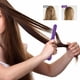 thumbnail image 5 of Peine desenredante eléctrico Fugacal Mojado seco de doble uso para cabello largo rizado púrpura, 5 of 6