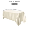 thumbnail image 2 of Mantel TURSTIN marfil satinado 259 x 147 cm para fiesta de boda, 2 of 7