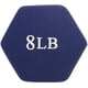thumbnail image 2 of Par de Mancuernas de Neopreno Sunny Health & Fitness 8 lb Azul Sunny Health & Fitness No.854544, 2 of 2