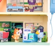 Bluey Supermarket Playset, 3 Different Levels with Exclusive Bluey and Bingo Figures. 24 Sounds and 15+ Play Pieces Plus Fun Intercom, Ages 3+
