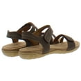 thumbnail image 2 of Khombu Womens Solace Comfort Slingback Sandal (8, Brown), 2 of 4