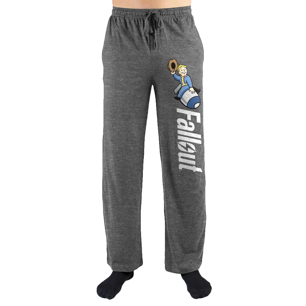 Fallout Vault Boy Bomber Sleep Pajama PantsLarge