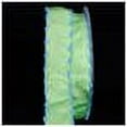 thumbnail image 2 of The Ribbon People Lime Green and Blue Wired Samoa Ribbon 1.5" x 54 Yards, 2 of 2