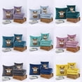 thumbnail image 7 of HOARBOEG 2-in-1 Pillow, Combination of Hug Pillow and Small Blanket, Quilt and Body Pillow Set Exquisite Christmas Deer Pattern Gift Thickened Machine Washable, 7 of 7