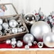 thumbnail image 5 of 2 bolas navideñas de 6, 8, 10 y 12 cm, coloridas, decorativas, de PVC, para colgar en el hogar, con diseño de escena de Año Nuevo, 5 of 5