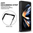 thumbnail image 5 of For Samsung Galaxy Z Fold4 Double Buckle Card Slot Foldable Phone Case with Pen, 5 of 5