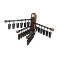 thumbnail image 3 of CarpNettore Suction Cup Clothes Drying Rack Foldable Laundry Rack for Bras Hats Lingerie Brown Black, 3 of 9