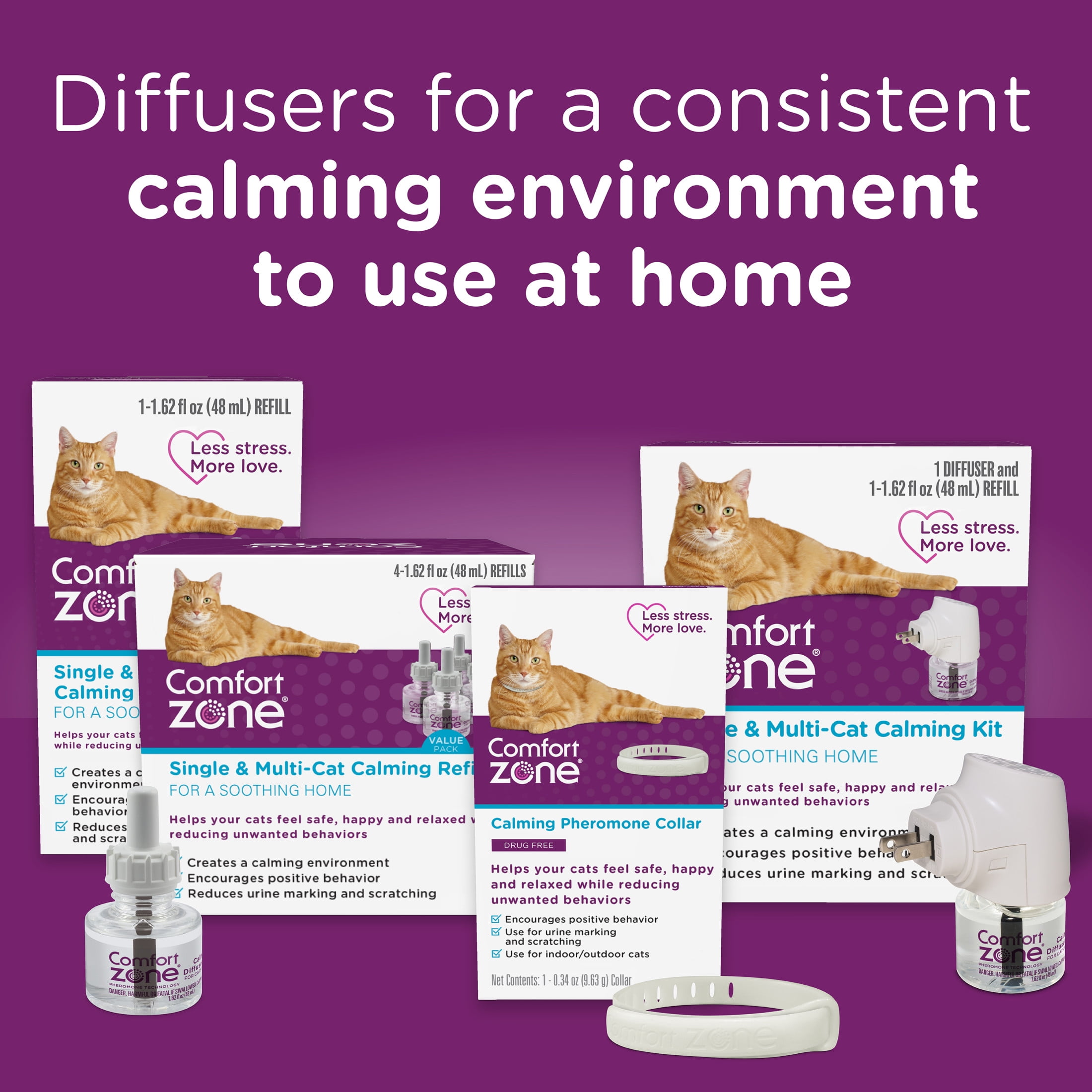 Comfort zone calming diffuser refills online