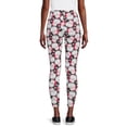 thumbnail image 4 of No Boundaries Juniors' Ankle Holiday Leggings, 3-Pack, 4 of 5