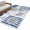 LightBLue, variant on Summer Ocean Area Rugs 5'x7', Washable Small Throw Rugs for Laundry Room Playroom, Blue Coastal Fish Food Wine Crab Sailboat Indoor Outdoor Rug Non-Slip Low Pile Carpet Runner Reversible Floor Mats