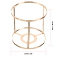 thumbnail image 2 of Metal Lampshade Frame Table Lampshade Guard Home DIY Lampshade Frame Making Supply, 2 of 9